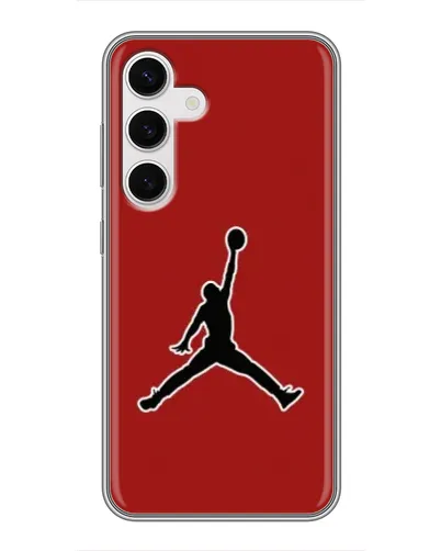 Чехол для Samsung Galaxy S24 с картинкой «Jordan Red Back» Чехол для Samsung Galaxy S24 с картинкой «Jordan Red Back»