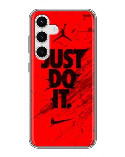 Чехол для Samsung Galaxy S24 с картинкой «Nike Just Do It» Чехол для Samsung Galaxy S24 с картинкой «Nike Just Do It»