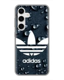 Чохол для Samsung Galaxy S24 з картинкою «Adidas Trefoil Blue» Чохол для Samsung Galaxy S24 з картинкою «Adidas Trefoil Blue»