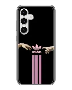 Чехол для Samsung Galaxy S24 с картинкой «Adidas Hands» Чехол для Samsung Galaxy S24 с картинкой «Adidas Hands»