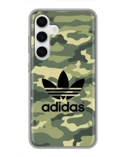 Чехол для Samsung Galaxy S24 с картинкой «Милитари стиль Adidas» Чехол для Samsung Galaxy S24 с картинкой «Милитари стиль Adidas»