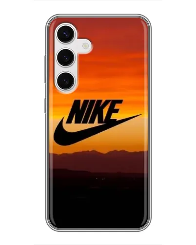 Чехол для Samsung Galaxy S24 с картинкой «Nike — вечерний горизонт»