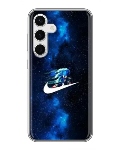 Чехол для Samsung Galaxy S24 с картинкой «Звездный путь Nike»
