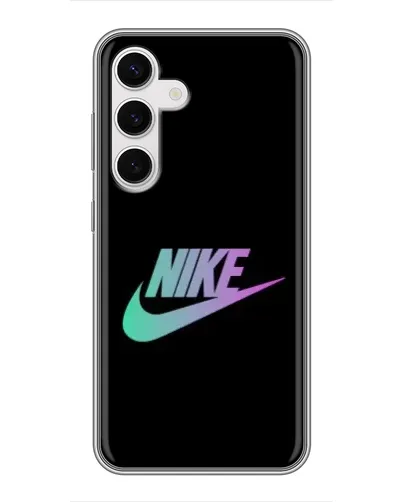 Чехол для Samsung Galaxy S24 с картинкой «Nike — городская ночь»