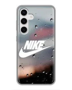 Чехол для Samsung Galaxy S24 с картинкой «Nike в стиле ретро»