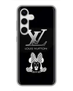 Чехол для Samsung Galaxy S24 с картинкой «LV и Минни Маус» Чехол для Samsung Galaxy S24 с картинкой «LV и Минни Маус»