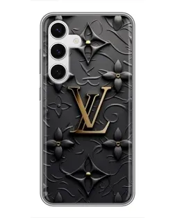 Чехол для Samsung Galaxy S24 с картинкой «Кожаная текстура LV» Чехол для Samsung Galaxy S24 с картинкой «Кожаная текстура LV»