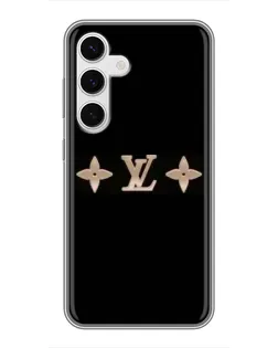 Чехол для Samsung Galaxy S24 с картинкой «Louis Vuitton — минимализм» Чехол для Samsung Galaxy S24 с картинкой «Louis Vuitton — минимализм»