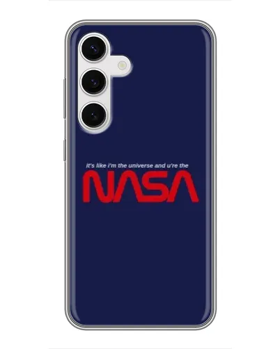 Чехол для Samsung Galaxy S24 с картинкой «NASA — глубокий космос»