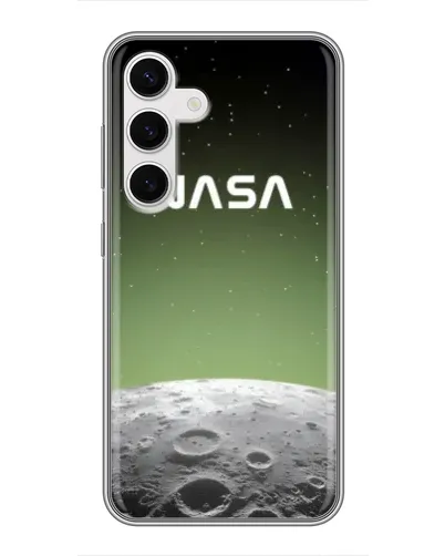 Чехол для Samsung Galaxy S24 с картинкой «NASA — лунный градиент»