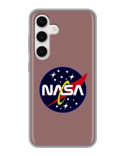 Чехол для Samsung Galaxy S24 с картинкой «NASA — ретро космос»