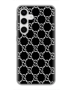 Чохол для Samsung Galaxy S24 з картинкою «Gucci — сітчастий паттерн» Чохол для Samsung Galaxy S24 з картинкою «Gucci — сітчастий паттерн»