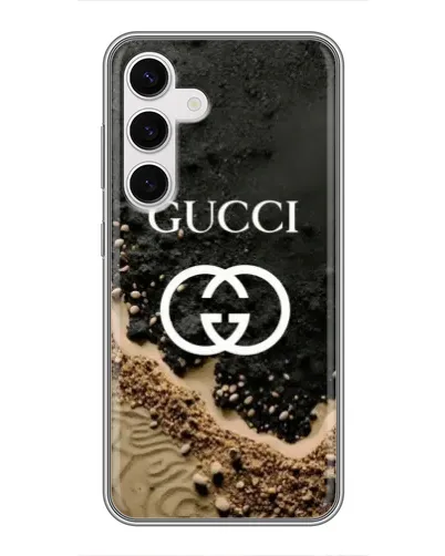 Чехол для Samsung Galaxy S24 с картинкой «Gucci — песчаные дюны» Чехол для Samsung Galaxy S24 с картинкой «Gucci — песчаные дюны»