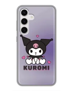Чехол для Samsung Galaxy S24 с картинкой «Kuromi — фиолетовый арт» Чехол для Samsung Galaxy S24 с картинкой «Kuromi — фиолетовый арт»
