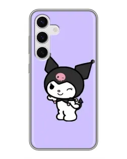 Чехол для Samsung Galaxy S24 с картинкой «Классическая Kuromi» Чехол для Samsung Galaxy S24 с картинкой «Классическая Kuromi»