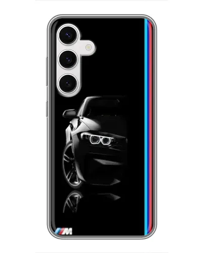 Чехол для Samsung Galaxy S24 с картинкой «Силуэт BMW в темноте» Чехол для Samsung Galaxy S24 с картинкой «Силуэт BMW в темноте»
