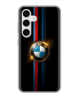 Чехол для Samsung Galaxy S24 с картинкой «BMW M-Power неон» Чехол для Samsung Galaxy S24 с картинкой «BMW M-Power неон»