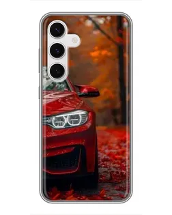 Чехол для Samsung Galaxy S24 с картинкой «Осенняя BMW M4» Чехол для Samsung Galaxy S24 с картинкой «Осенняя BMW M4»