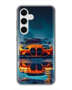 Чехол для Samsung Galaxy S24 с картинкой «BMW — золотая эмблема» Чехол для Samsung Galaxy S24 с картинкой «BMW — золотая эмблема»