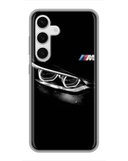 Чехол для Samsung Galaxy S24 с картинкой «BMW — взгляд тигра» Чехол для Samsung Galaxy S24 с картинкой «BMW — взгляд тигра»
