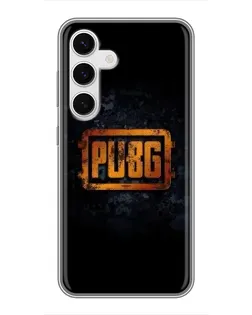 Чехол для Samsung Galaxy S24 с картинкой «PUBG — золотой логотип» Чехол для Samsung Galaxy S24 с картинкой «PUBG — золотой логотип»