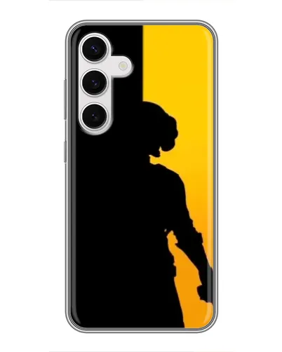 Чехол для Samsung Galaxy S24 с картинкой «Тень воина PUBG»