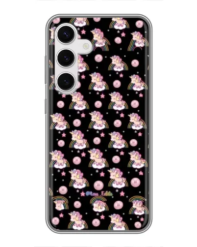 Чехол для Samsung Galaxy S24 с картинкой «Magic Unicorn паттерн» Чехол для Samsung Galaxy S24 с картинкой «Magic Unicorn паттерн»