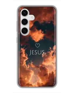 Чохол для Samsung Galaxy S24 з картинкою «Сяйво Імені Jesus» Чохол для Samsung Galaxy S24 з картинкою «Сяйво Імені Jesus»