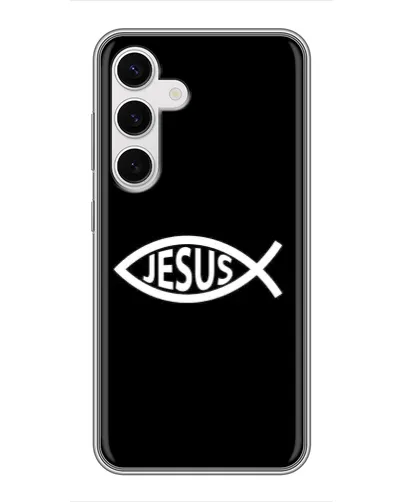Чехол для Samsung Galaxy S24 с картинкой «Классический Jesus»