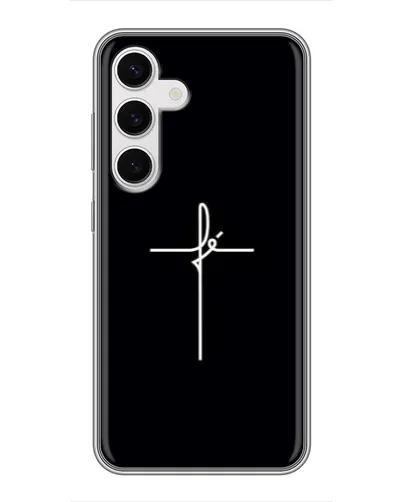 Чехол для Samsung Galaxy S24 с картинкой «Тонкий крест» Чехол для Samsung Galaxy S24 с картинкой «Тонкий крест»