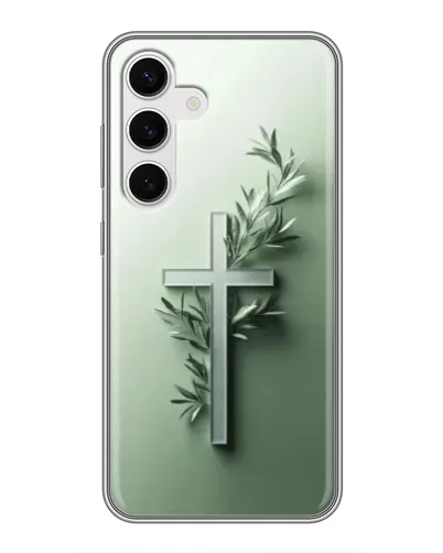 Чехол для Samsung Galaxy S24 с картинкой «Оливковая ветвь» Чехол для Samsung Galaxy S24 с картинкой «Оливковая ветвь»