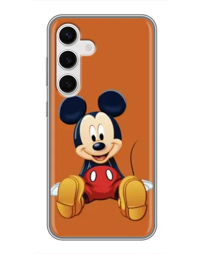 Чехол для Samsung Galaxy S24 с картинкой «Микки отдыхает» Чехол для Samsung Galaxy S24 с картинкой «Микки отдыхает»