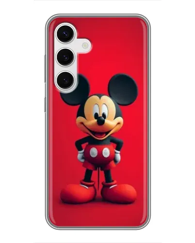 Чехол для Samsung Galaxy S24 с картинкой «Mickey в полный рост» Чехол для Samsung Galaxy S24 с картинкой «Mickey в полный рост»