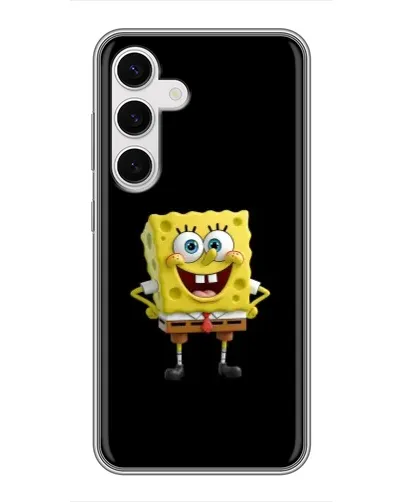 Чехол для Samsung Galaxy S24 с картинкой «Классический Губка Боб»