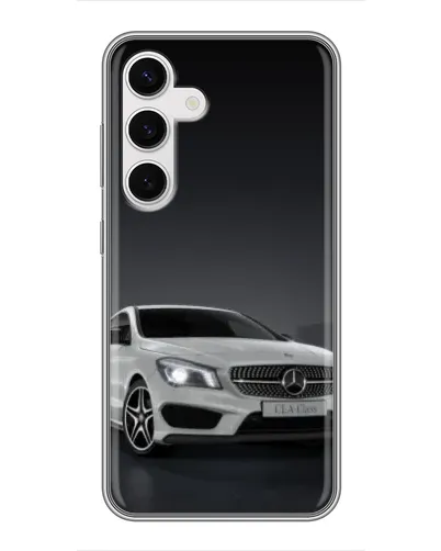 Чохол для Samsung Galaxy S24 з картинкою «Mercedes AMG GT Silver»