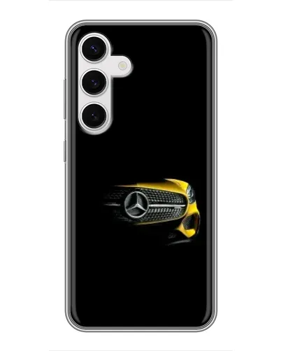 Чохол для Samsung Galaxy S24 з картинкою «Mercedes — ретро стиль»
