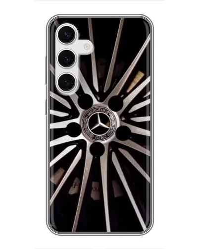Чохол для Samsung Galaxy S24 з картинкою «Диск Mercedes»