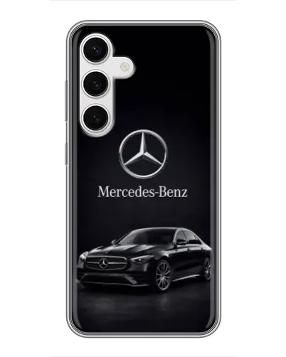 Чохол для Samsung Galaxy S24 з картинкою «Mercedes — решітка радіатора»