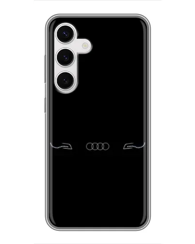 Чехол для Samsung Galaxy S24 с картинкой «Audi — световой подпись» Чехол для Samsung Galaxy S24 с картинкой «Audi — световой подпись»