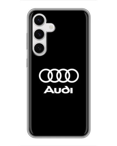 Чехол для Samsung Galaxy S24 с картинкой «Классическое лого Audi» Чехол для Samsung Galaxy S24 с картинкой «Классическое лого Audi»