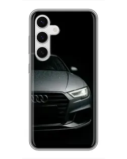 Чехол для Samsung Galaxy S24 с картинкой «Audi — детализация кузова»