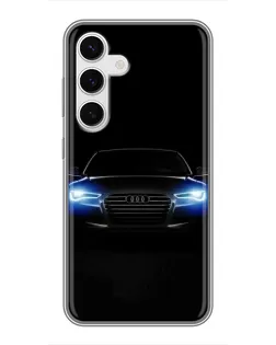 Чохол для Samsung Galaxy S24 з картинкою «Audi в неоні» Чохол для Samsung Galaxy S24 з картинкою «Audi в неоні»