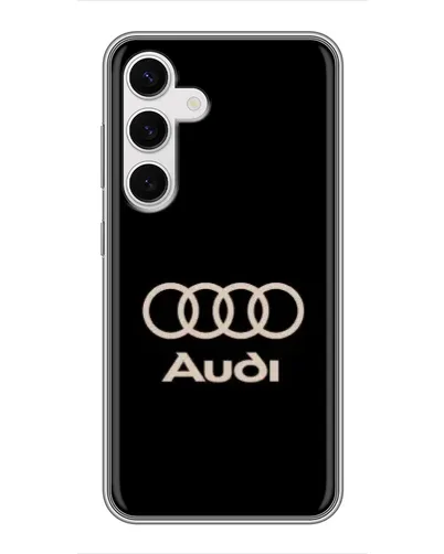 Чехол для Samsung Galaxy S24 с картинкой «Audi — золотой логотип» Чехол для Samsung Galaxy S24 с картинкой «Audi — золотой логотип»