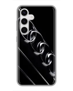 Чохол для Samsung Galaxy S24 з картинкою «Audi — абстрактні кільця» Чохол для Samsung Galaxy S24 з картинкою «Audi — абстрактні кільця»