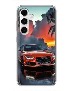 Чохол для Samsung Galaxy S24 з картинкою «Audi — захід сонця» Чохол для Samsung Galaxy S24 з картинкою «Audi — захід сонця»