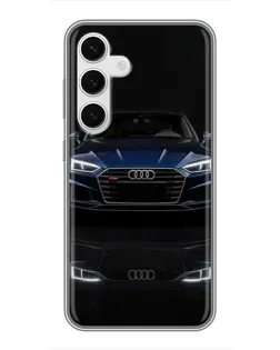 Чохол для Samsung Galaxy S24 з картинкою «Audi — нічне відображення» Чохол для Samsung Galaxy S24 з картинкою «Audi — нічне відображення»