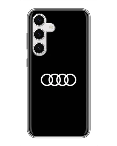 Чехол для Samsung Galaxy S24 с картинкой «Audi White Logo» Чехол для Samsung Galaxy S24 с картинкой «Audi White Logo»