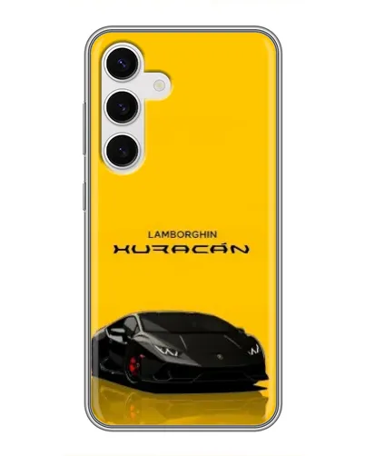 Чехол для Samsung Galaxy S24 с картинкой «Lamborghini Huracan черный» Чехол для Samsung Galaxy S24 с картинкой «Lamborghini Huracan черный»