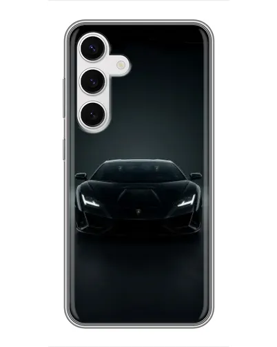Чехол для Samsung Galaxy S24 с картинкой «Черный Lamborghini Aventador» Чехол для Samsung Galaxy S24 с картинкой «Черный Lamborghini Aventador»