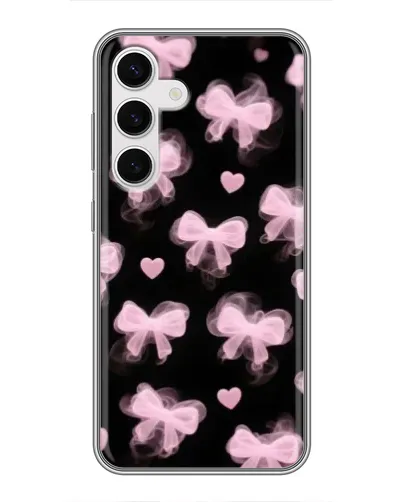 Чехол для Samsung Galaxy S24 с картинкой «Геометрия банта»